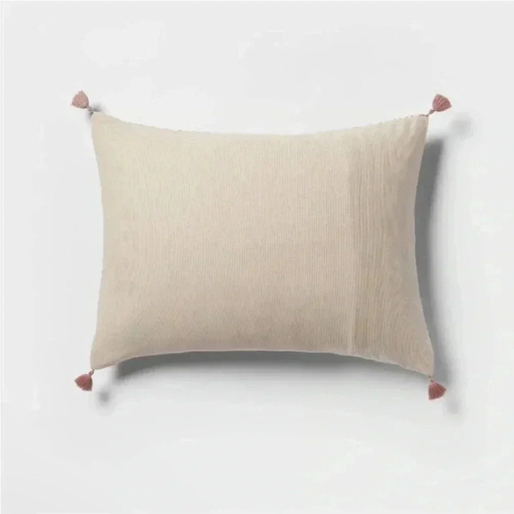 NWT Standard Boho Reversible Matelasse
Swirl Quilt Sham Purple - Threshold - Picture 3 of 6